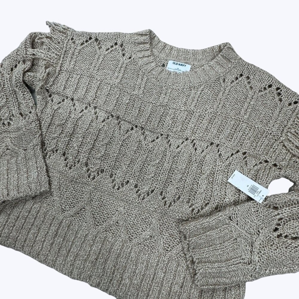 Old Navy‎ BRAND NEW Women's Sweater Size XS Beige